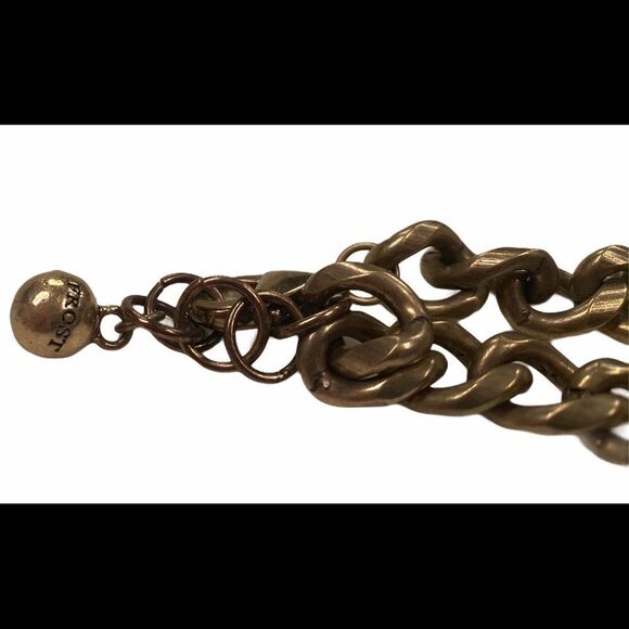 Lulu Frost Crystal Feather Necklace - Picture 5 of 6